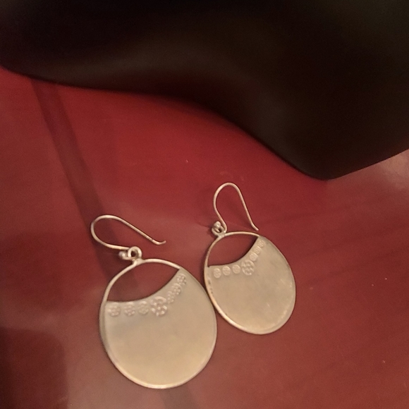 Sterling silver vintage earrings - Picture 6 of 10